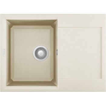 Мойка кухонная Elleci Easy 135 G62 Bianco Antico
